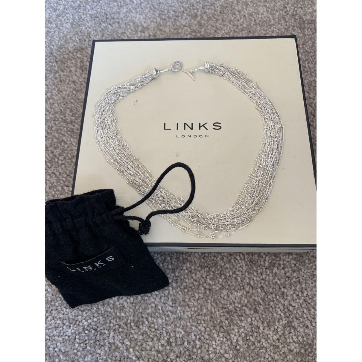 Silver necklace Links Of London Silver 